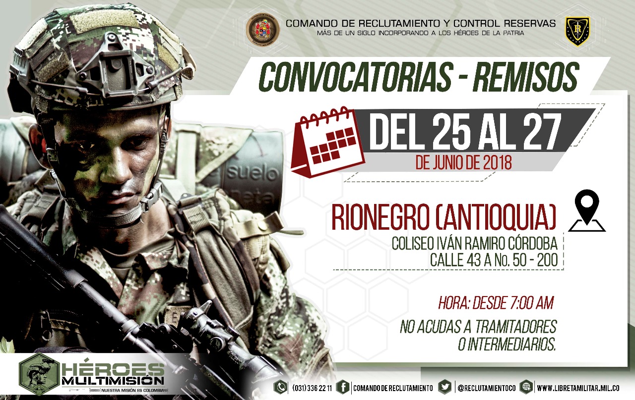 Aprovecha las convocatorias de remisos del 25 al 27 de junio